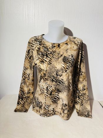 Pull léger femme Boutique Bohème motif animal - Taille M