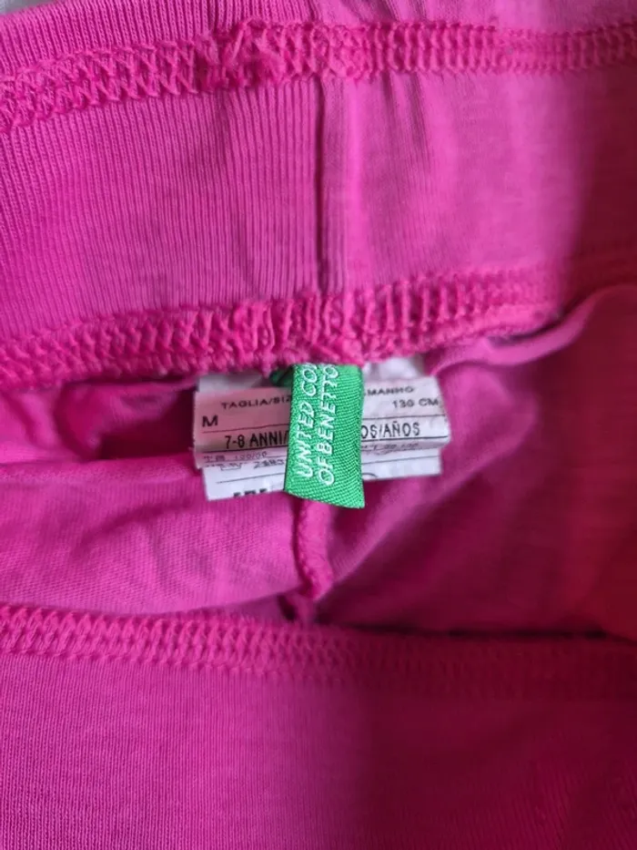 Lot de 2 shorts united color of benetton 7/8 ans - photo numéro 4