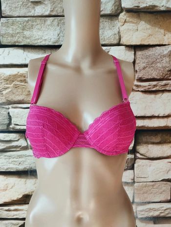 🌸Soutien Gorge Croisé Dentelle Rose 85B 🌸
