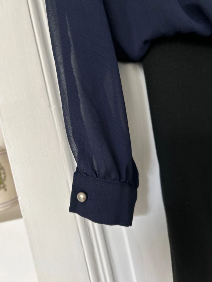 Camaïeu - Robe avec voilage - T36 - photo numéro 2