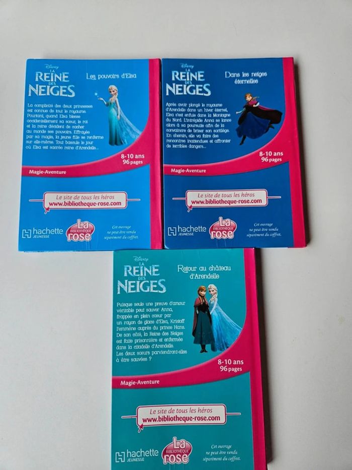 Lot de 3 Livres - La reine des neiges - photo numéro 2