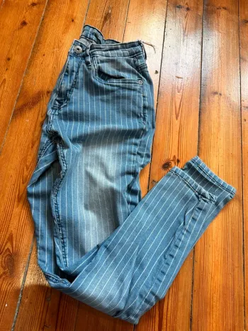 Pantalon rayé Zeeman 36