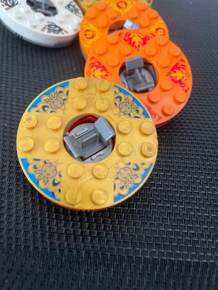 Lego Ninjago officiel lot toupies spinners ninja sans figurines - photo numéro 4