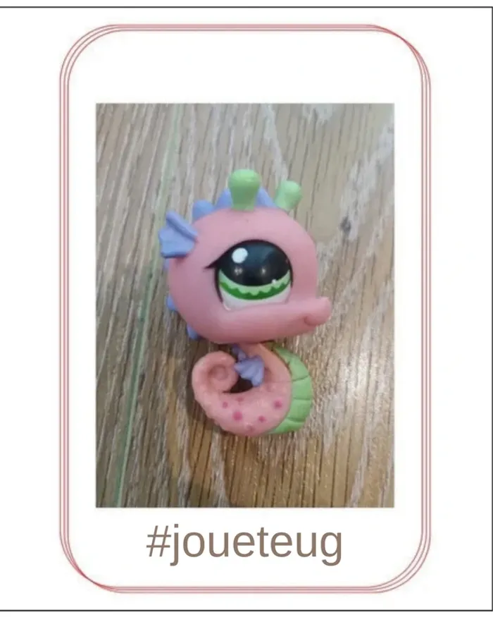 Figurine hippocampe rose Littlest Pet Shop - Hasbro