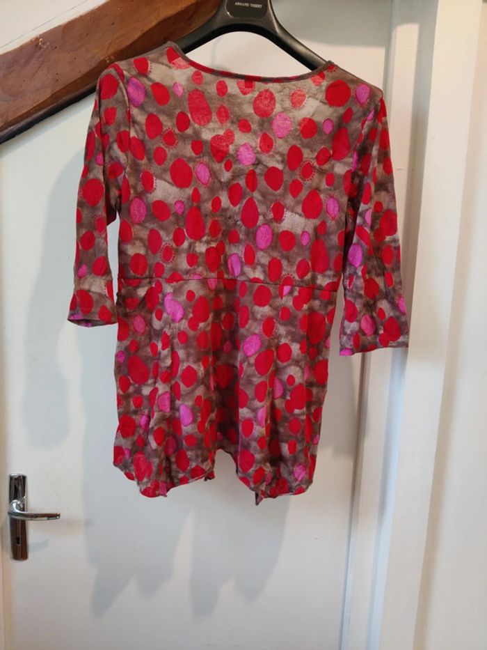 Blouse a pois - photo numéro 4