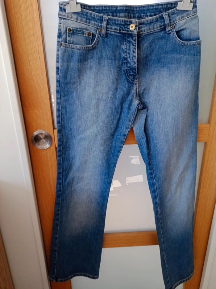Pantalon Jean Femme Casual 42 - photo numéro 2