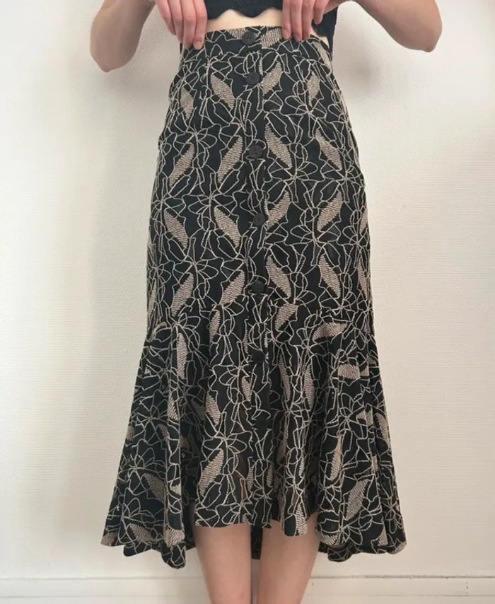 Jupe taille haute vintage - photo numéro 2