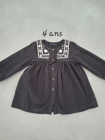 Blouse Lili Gaufrette 4 ans