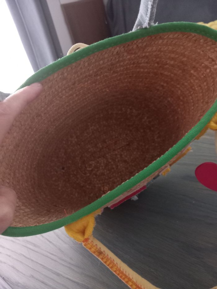 Sac panier enen osier - photo numéro 2