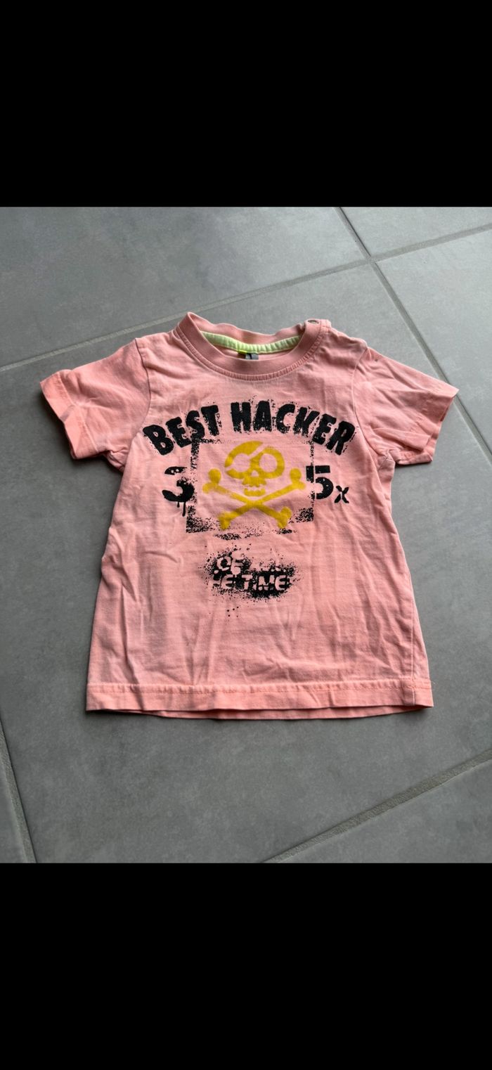 Tee shirt manches courtes 18 mois - photo numéro 2