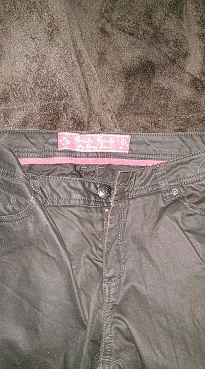 Pantalon cache cache marron 40 - photo numéro 2