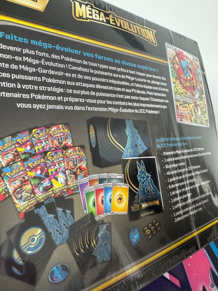 Pokémon etb mega évolution lucario me01 - photo numéro 5
