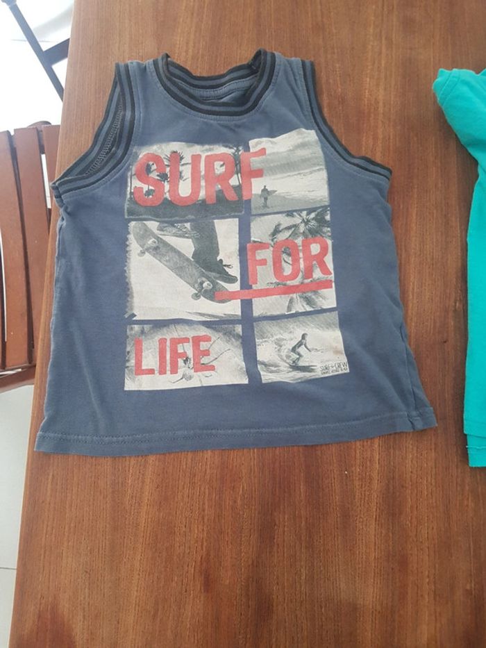 Tee shiet sans manche garçon - photo numéro 4
