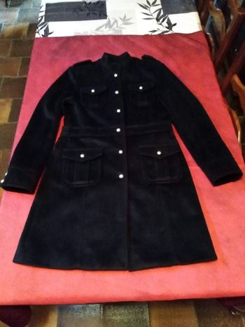 Manteau noir tolentino taille S