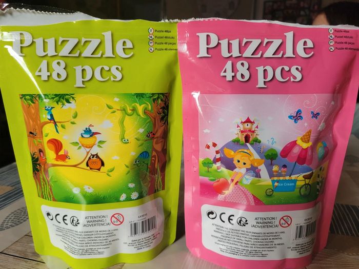 Lot 2 puzzles 48 pieces - photo numéro 3