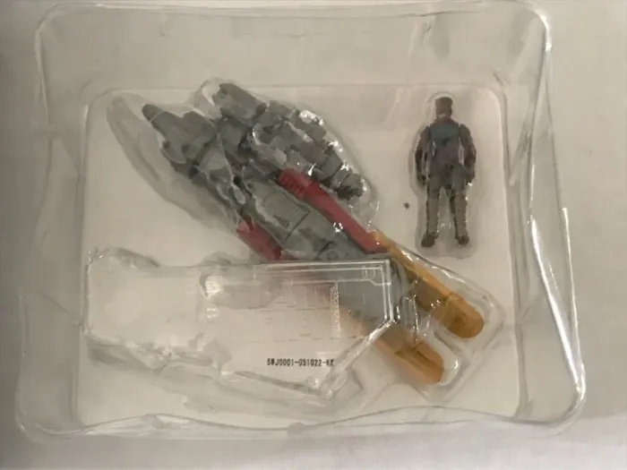 Figurine star wars serie 1 micro galaxy squadron Cobb wanth  & speeder bike chase - photo numéro 4