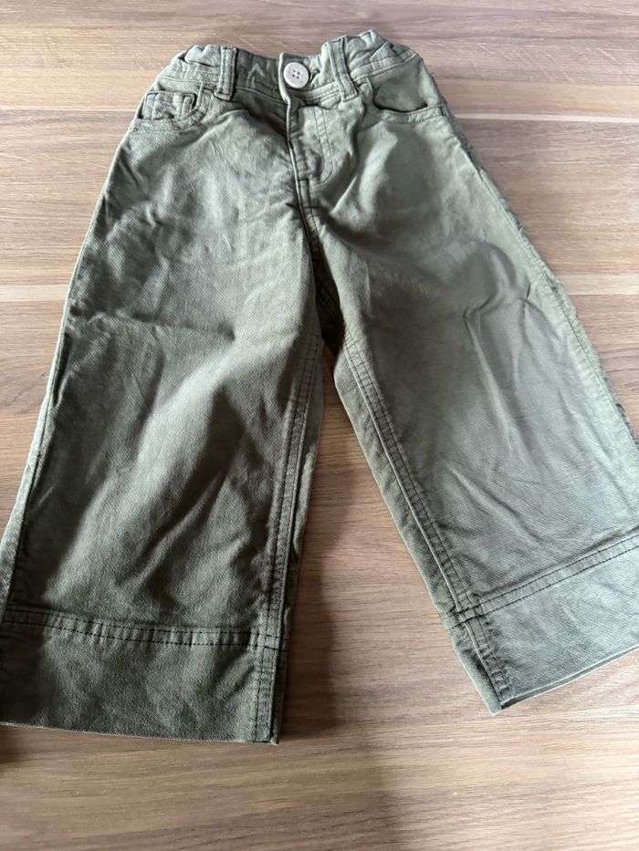 Lot 2 pantalons velours Zara 18/24 mois - photo numéro 3