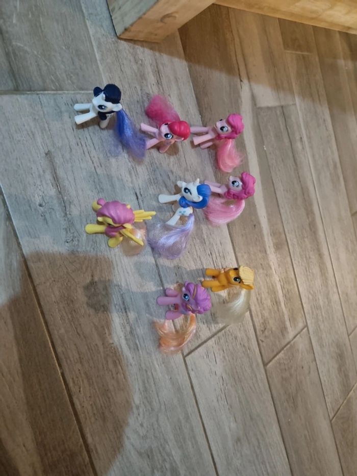 Lot de 8 poneys my little pony - photo numéro 2