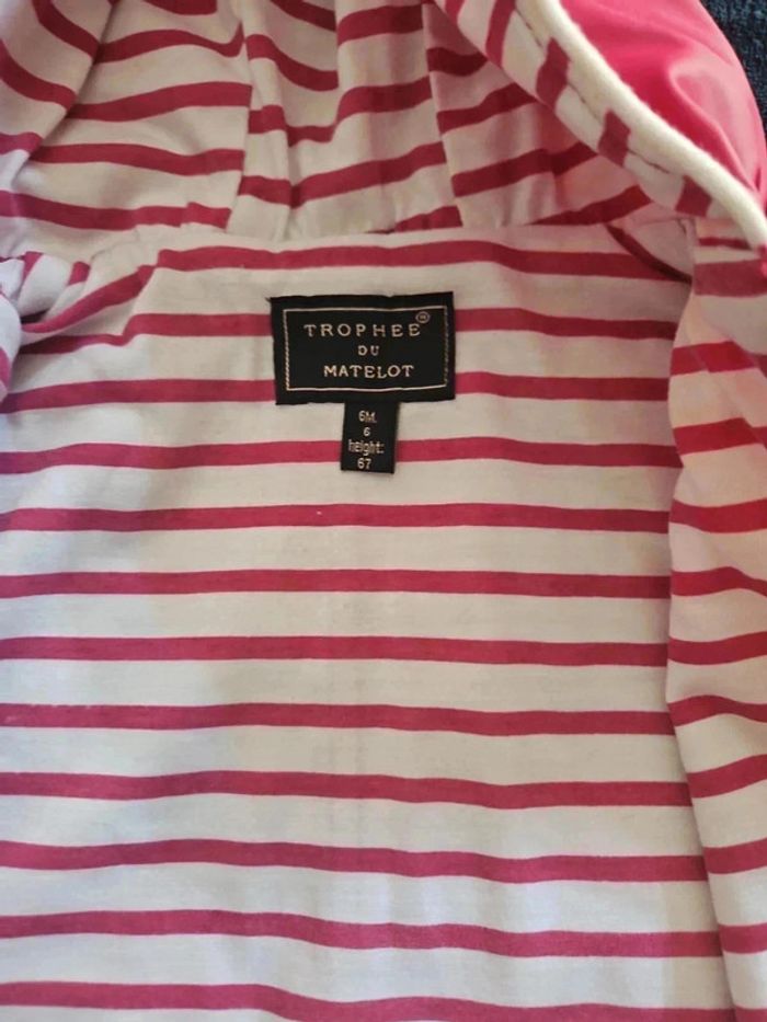 Veste Trophée du matelot neuve jamais utilisé Taille 6 mois - photo numéro 3
