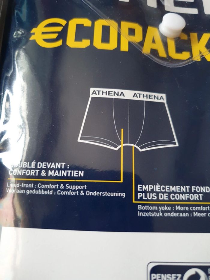 Lot n*1 lot 4 boxers athena 6-8 ans - photo numéro 5