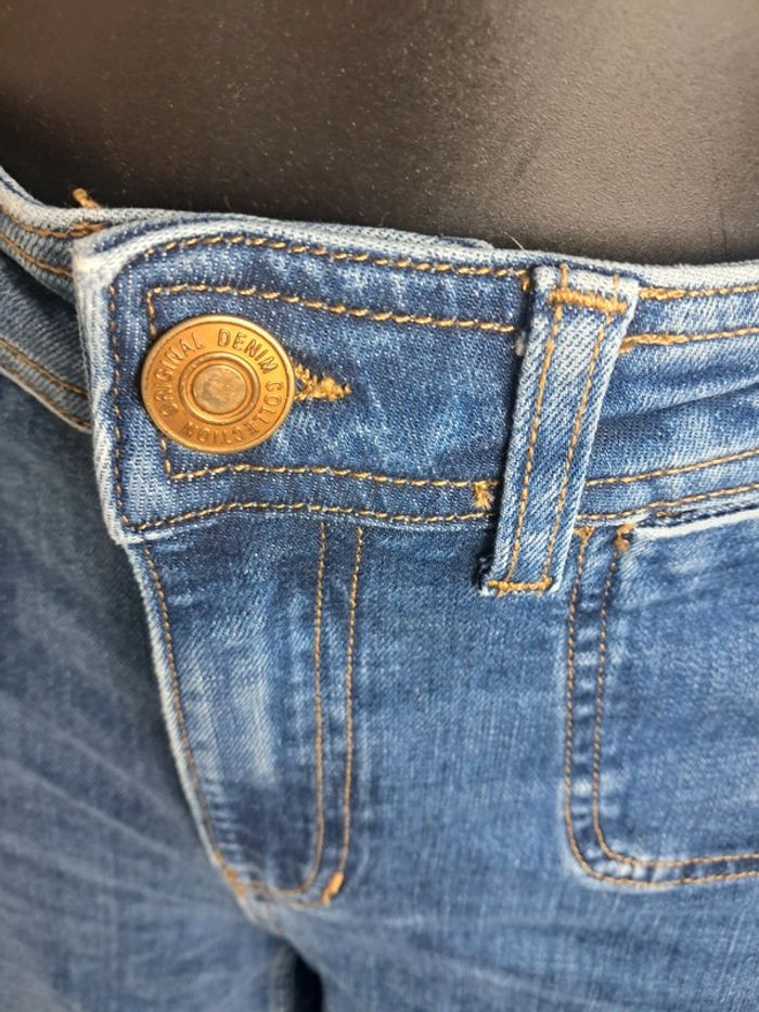 NVY jean taille haute jambes larges T 36 - photo numéro 4