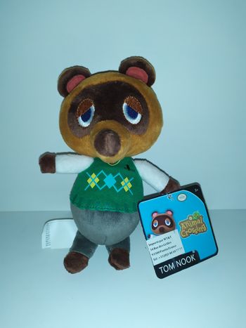 Peluche Animal crossing new leaf Tom Nook Nintendo officiel Jakks neuf