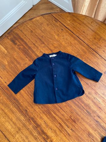 Chemise bébé garçon lin Cyrillus