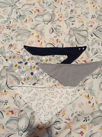 Bavoirs bandana bébé garçon