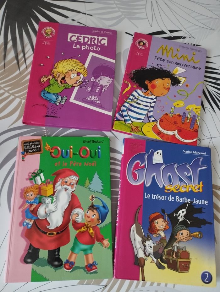 Lot de 4 livres