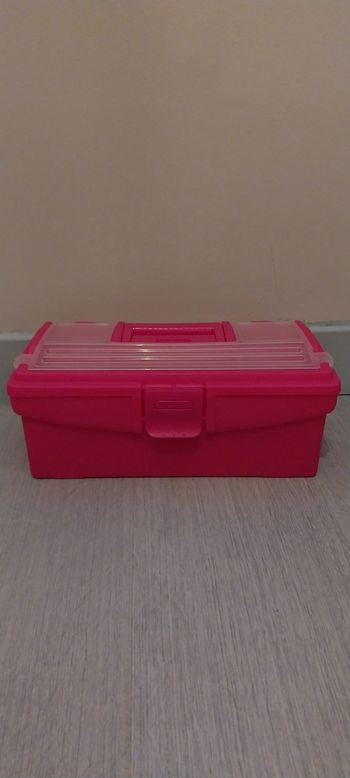 boite de rangement rose
