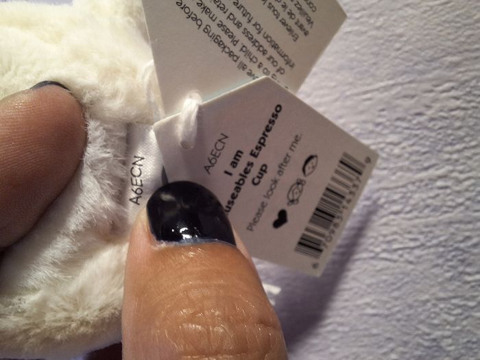 Peluche Jellycat amusante tasse à café Amuseables Espresso Cup - photo numéro 9