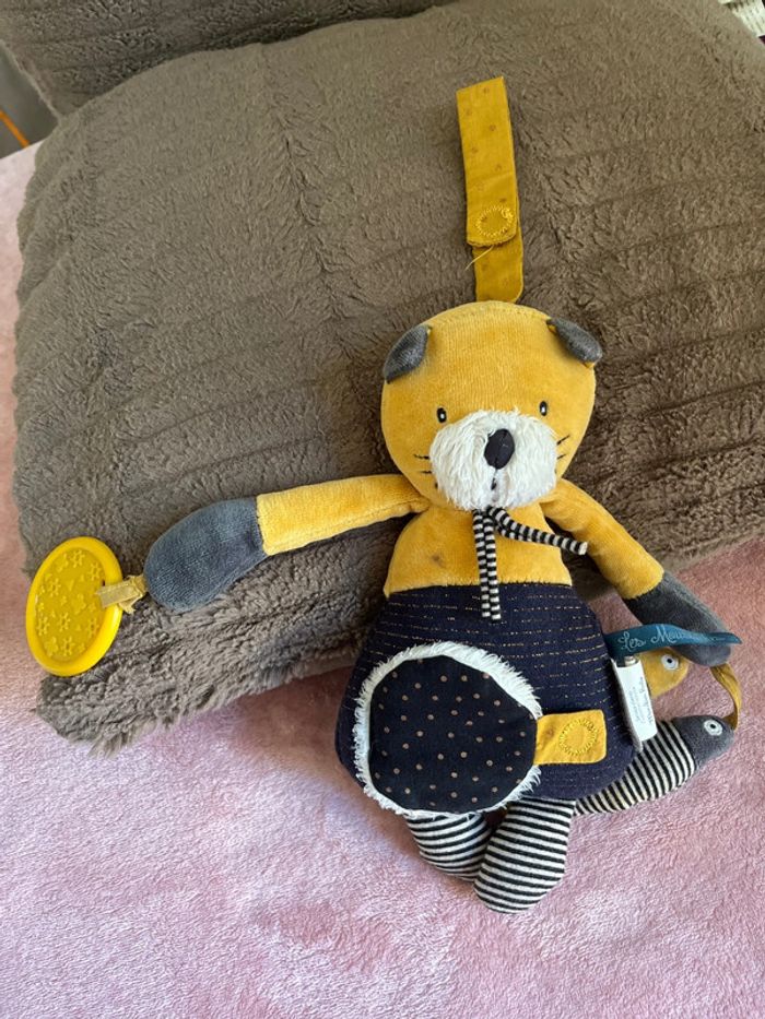 Doudou en peluche les Moustache Moulin Roty - photo numéro 5