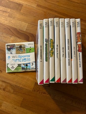 Lot de jeux wii