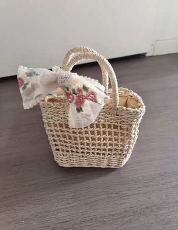 Sac a bandouliere " paille "