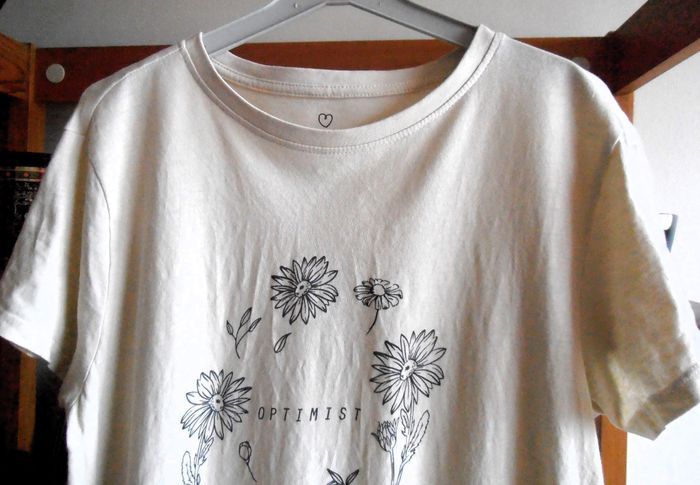 T-shirt fleuri femme, Primark, taille S 36, 100% coton bio - photo numéro 2