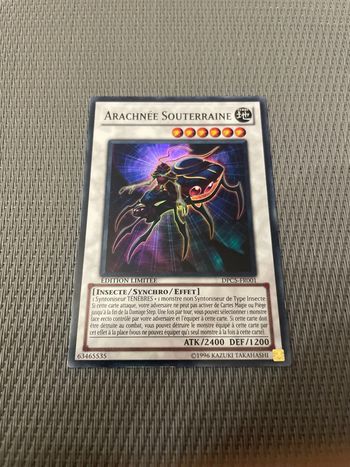 Carte Yu-Gi-Oh! Arachnée Souterraine DPC5-FR001