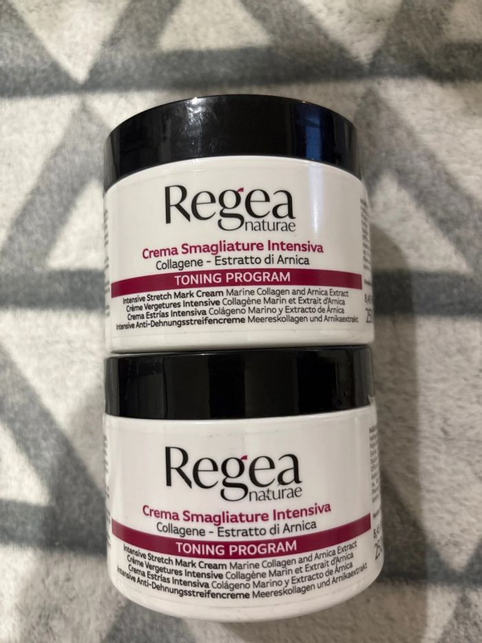 Regea crème vergetures