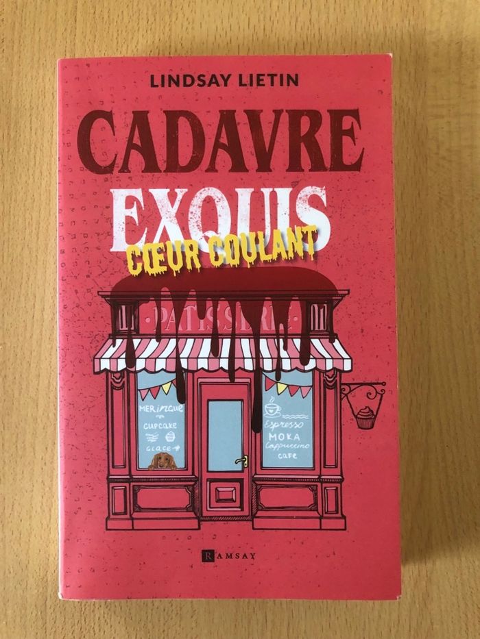 Livre Cosy Mystery « Cadavre exquis cœur coulant »