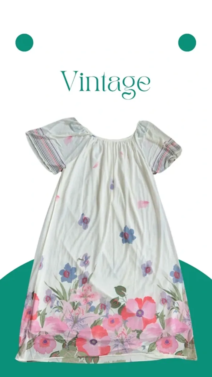 Robe légère vintage bohème 🌸