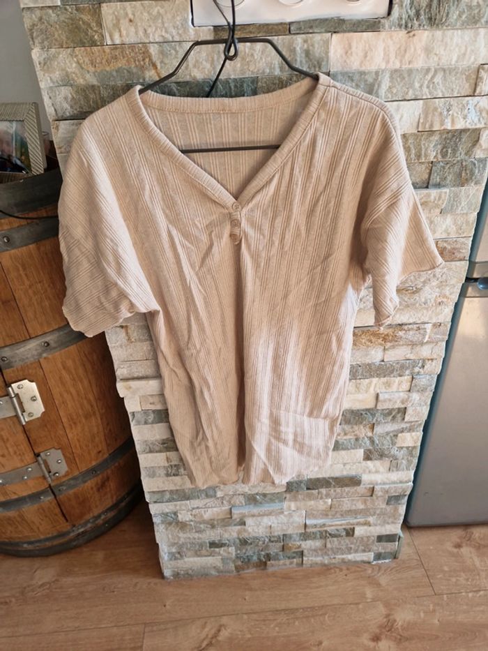 Pyjama beige - photo numéro 4