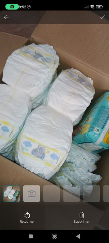 Couche Pampers premium protection taille 1