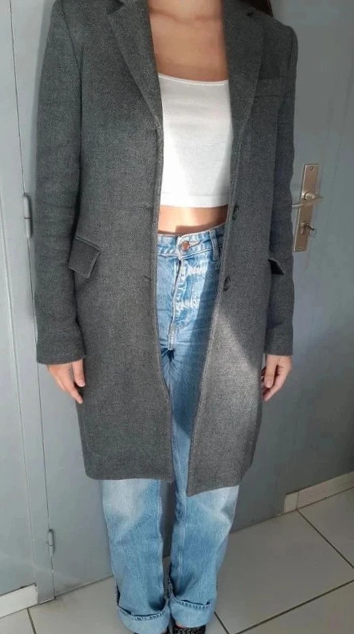 Manteau Zara gris taille XS