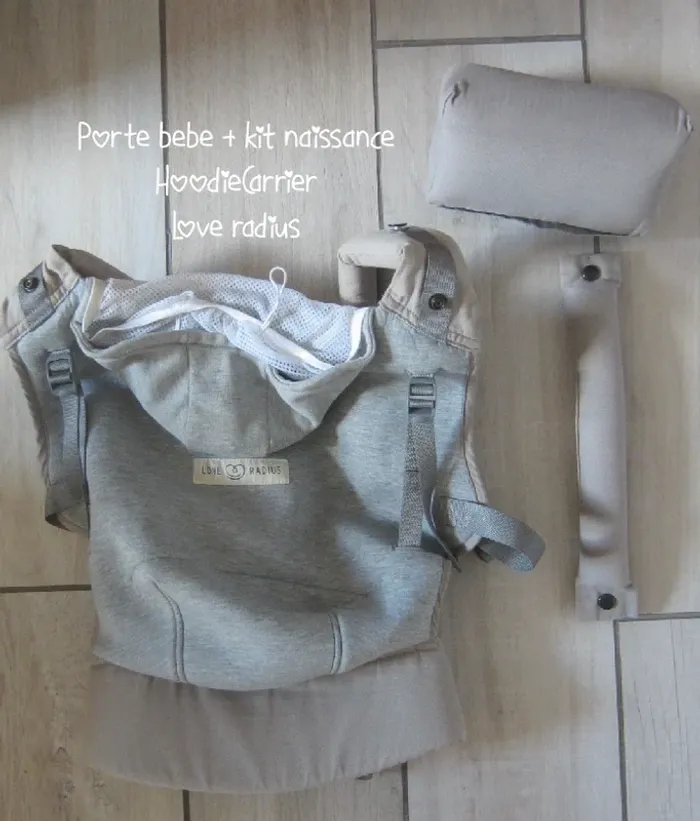 Porte bébé Love Radius + kit nouveau né
