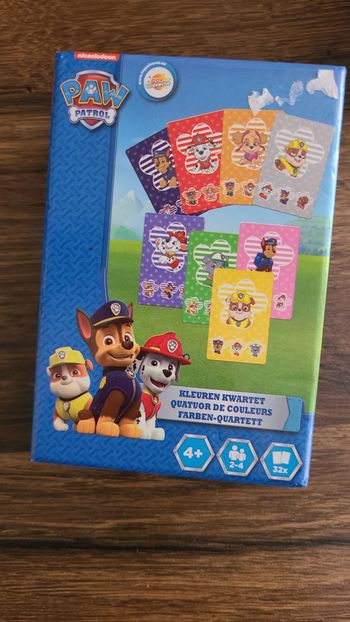 Jeu des 7 Familles Pat Patrouille Bleu