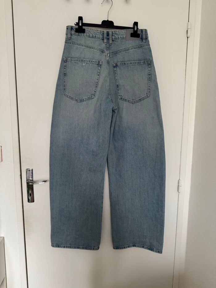 Jean zara bleu baggy / large - photo numéro 2