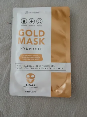 Masque hydrogel Visage Or