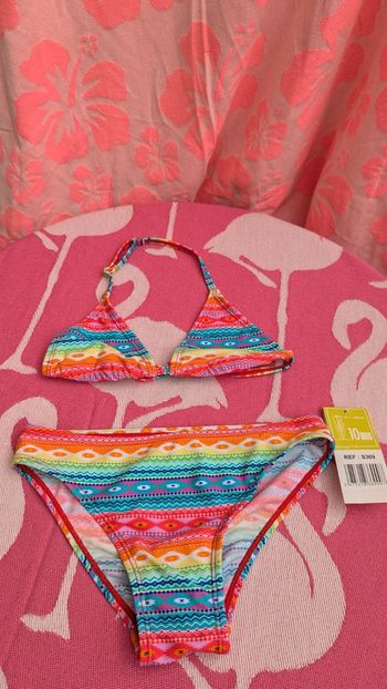 Maillot 2 pièces 10 ans