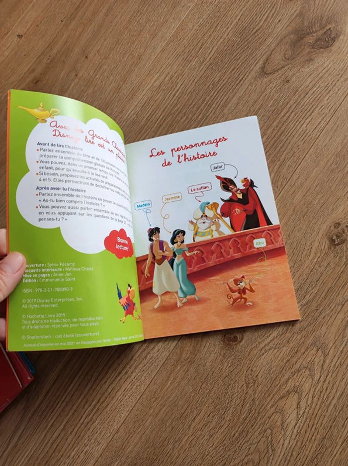 J'apprends à lire avec les grands classiques Disney milieu cp- Aladdin - photo numéro 5