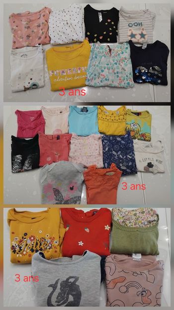 Vêtement fille 3 ans