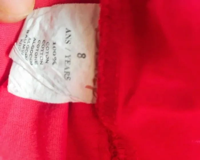 Ensemble short + t-shirt flash McQueen gars 8 ans - photo numéro 4